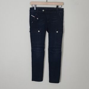 Diesel Kid Super Slim, Tapered Leg Jeans Size 10